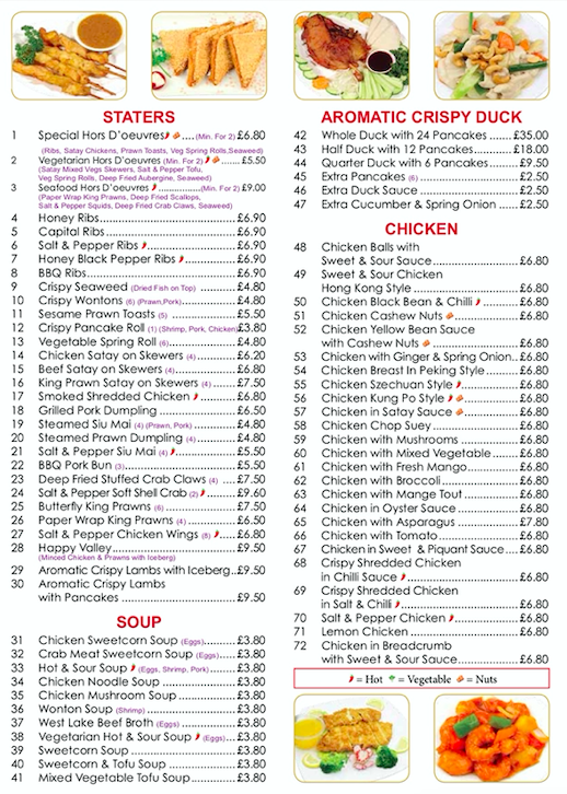 Browse our menu and easily choose and modify your selection. imperial china lyndhurst